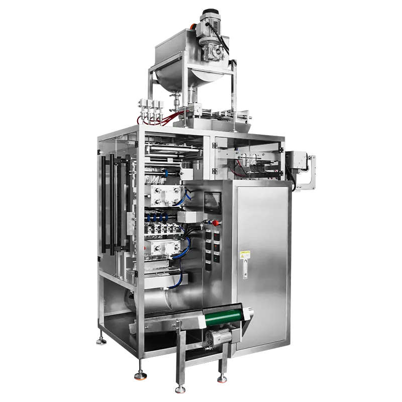 M&aacute;quina empacadora de sellado lateral de bolsitas de salsa de tomate