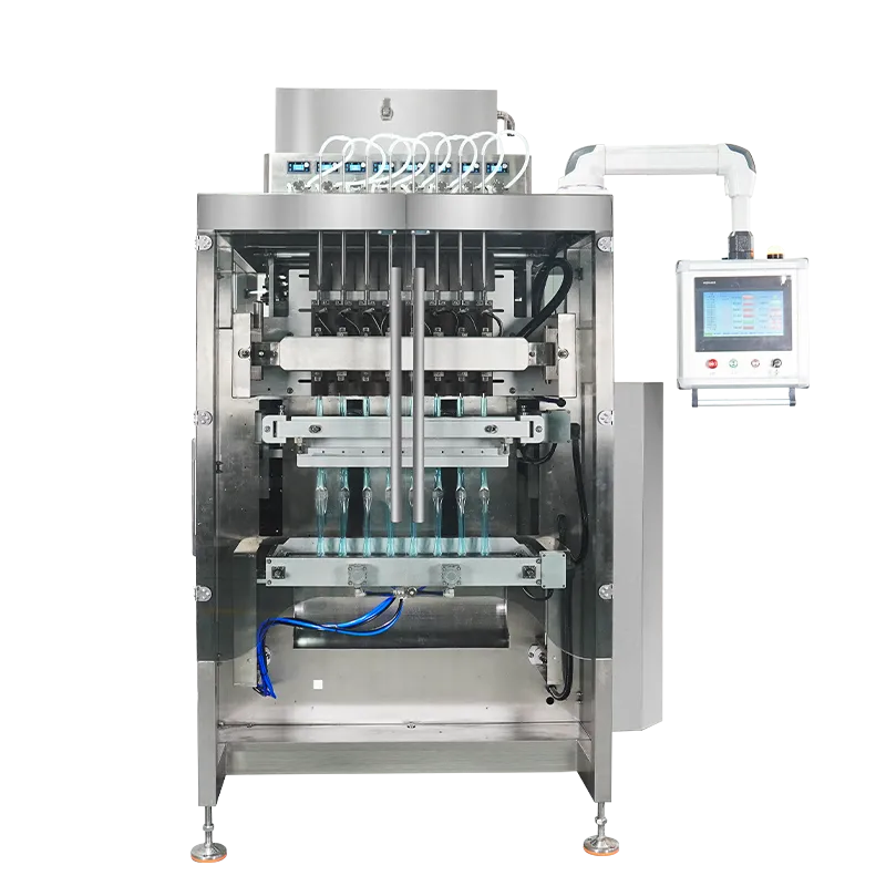 M&aacute;quina envasadora de caramelos helados (pop) de carriles m&uacute;ltiples
