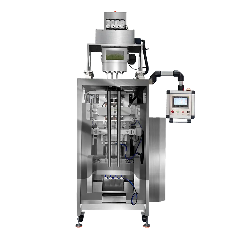 M&aacute;quina empacadora de polvo de varios carriles para bolsitas de 1-50 g y bolsas en barra