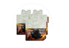 Sobre de champ&uacute; en gel