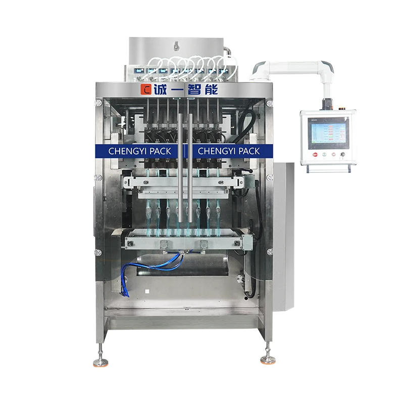 M&aacute;quina envasadora de barras de gelatina de varios carriles