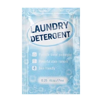 M&aacute;quina empacadora de bolsitas de detergente para ropa